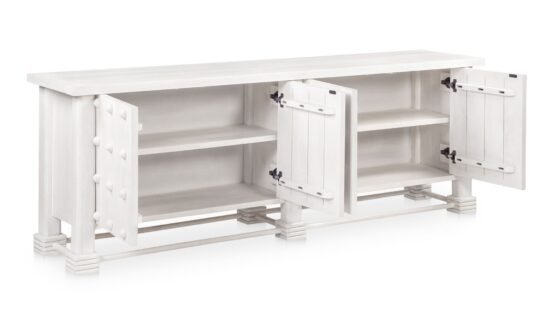 CLEMENT SIDEBOARD WHITEWASHED - Image 4