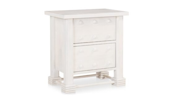 CLEMENT NIGHTSTAND WHITEWASHED - Image 3