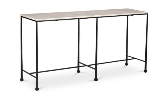 RIVER CONSOLE TABLE BOTTICINO MARBLE - Image 2