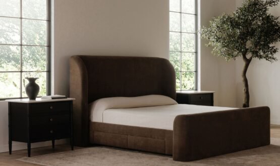 SOPHIA QUEEN BED FOREST GREEN - Image 2