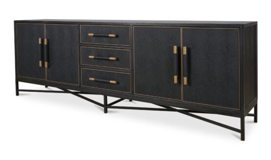 MAKO SIDEBOARD LARGE BLACK - Image 3