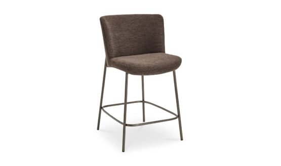 EARLY COUNTER STOOL DARK BROWN - Image 2