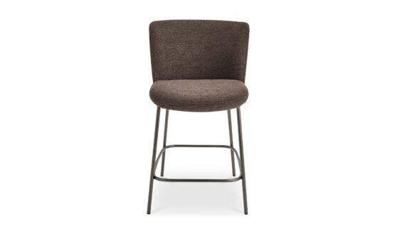 EARLY COUNTER STOOL DARK BROWN