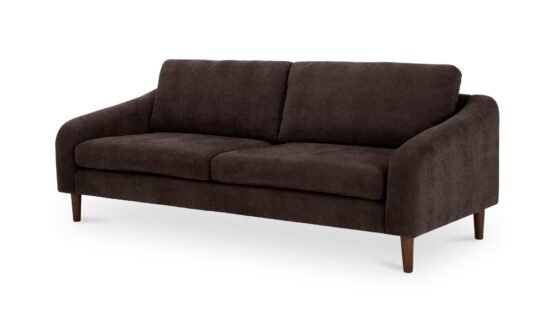 QUINN SOFA DARK BROWN - Image 2