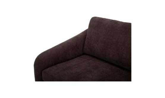 QUINN SOFA DARK BROWN - Image 5