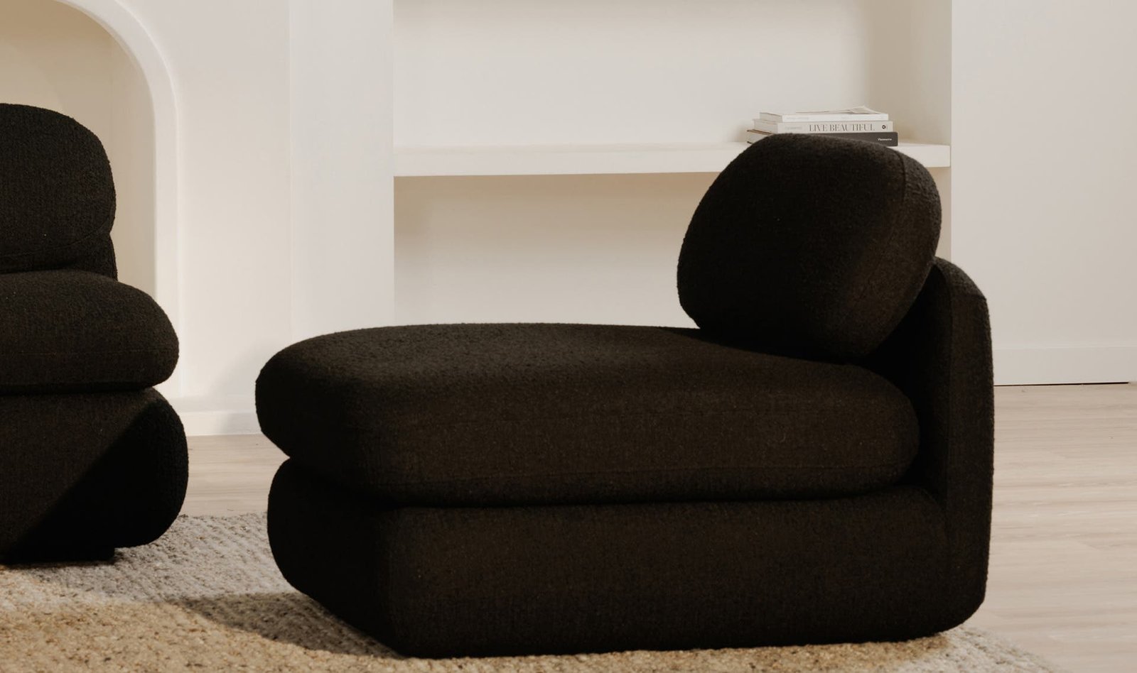 SCOUT LOUNGE CHAIR BLACK - Image 3