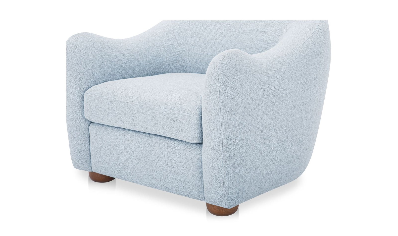 BRIA ACCENT CHAIR LIGHT BLUE - Image 5