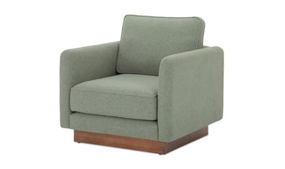 VERNON ACCENT CHAIR SAGE - Image 4