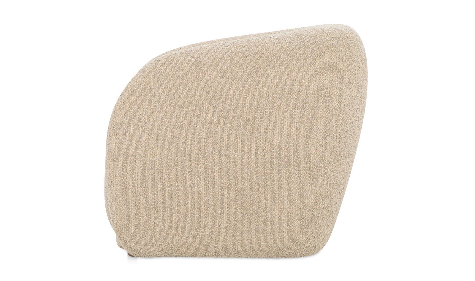 FAYE ACCENT CHAIR BEIGE BOUCLE - Image 3