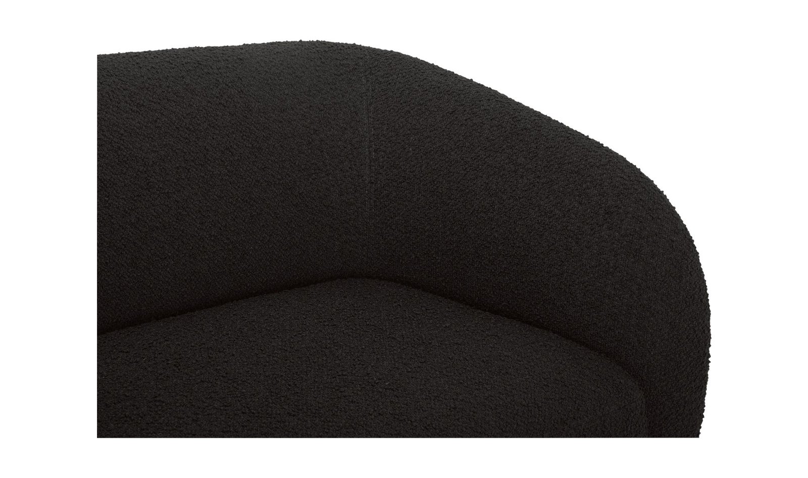 FAYE LEFT SECTIONAL BLACK BOUCLE - Image 6