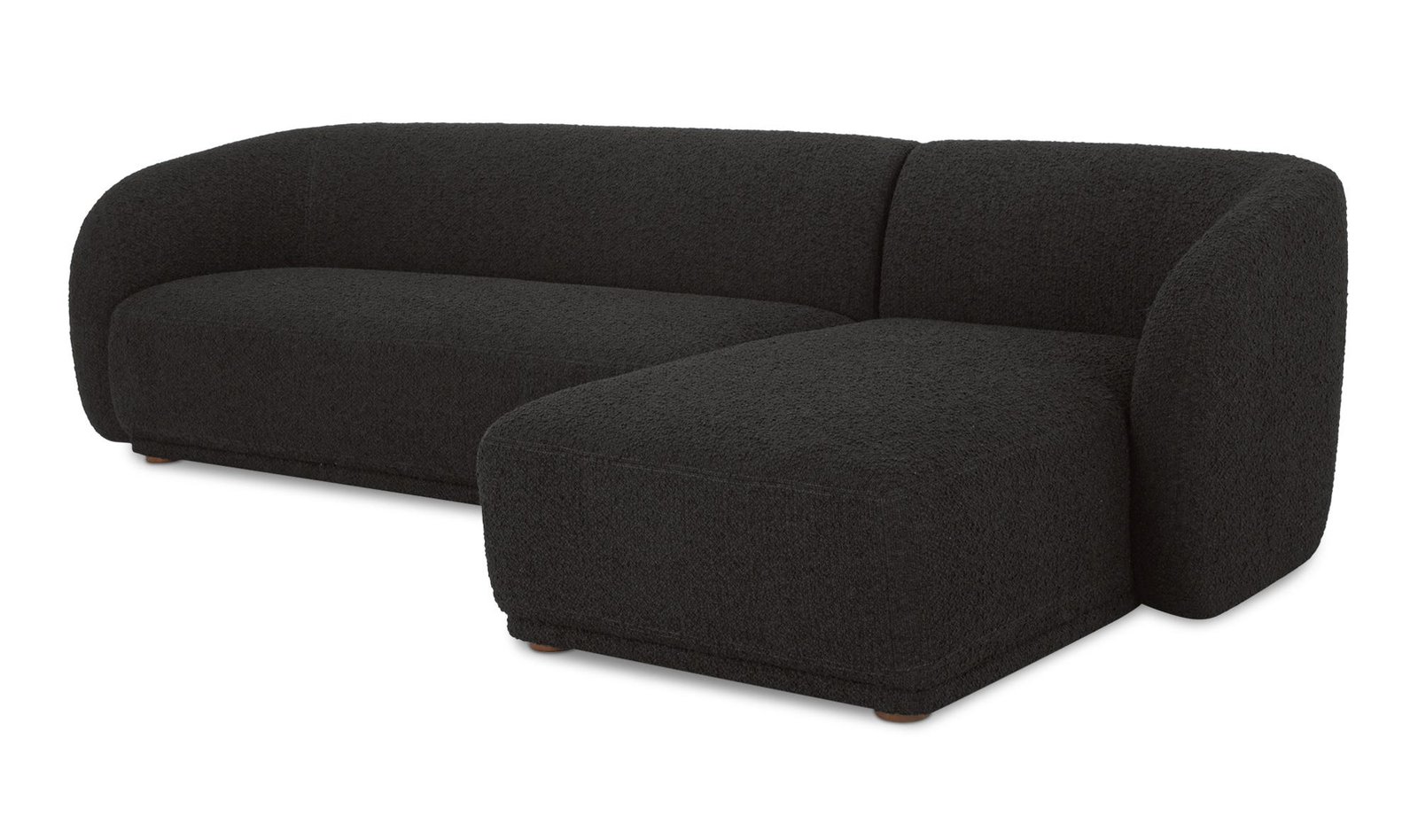 FAYE RIGHT SECTIONAL BLACK BOUCLE - Image 4