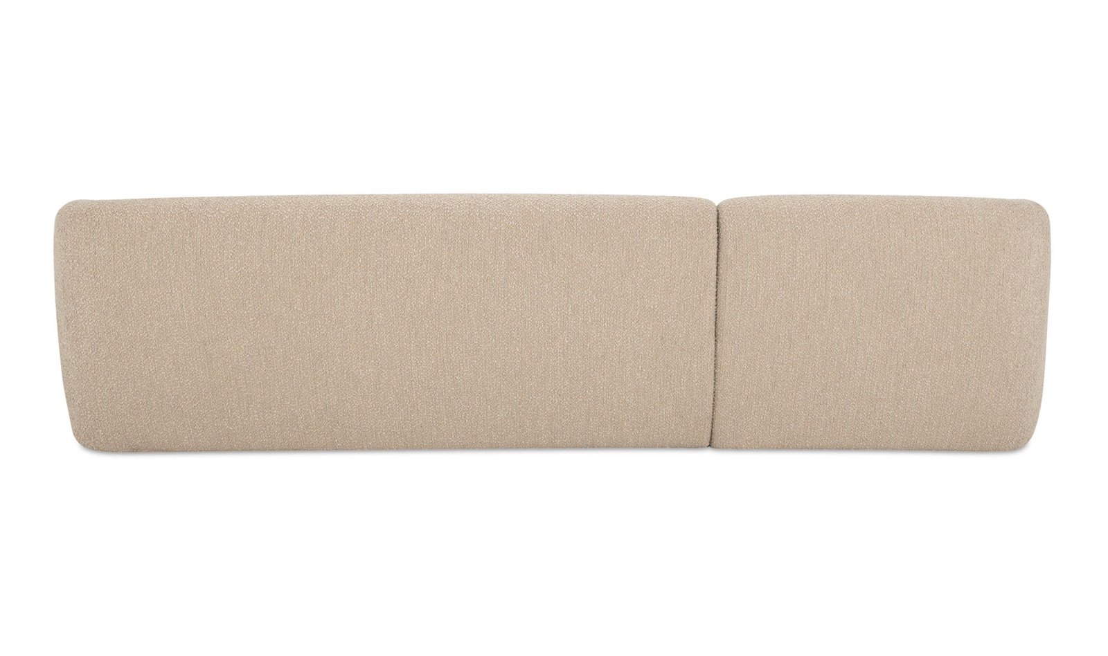 FAYE LEFT SECTIONAL BEIGE BOUCLE - Image 4