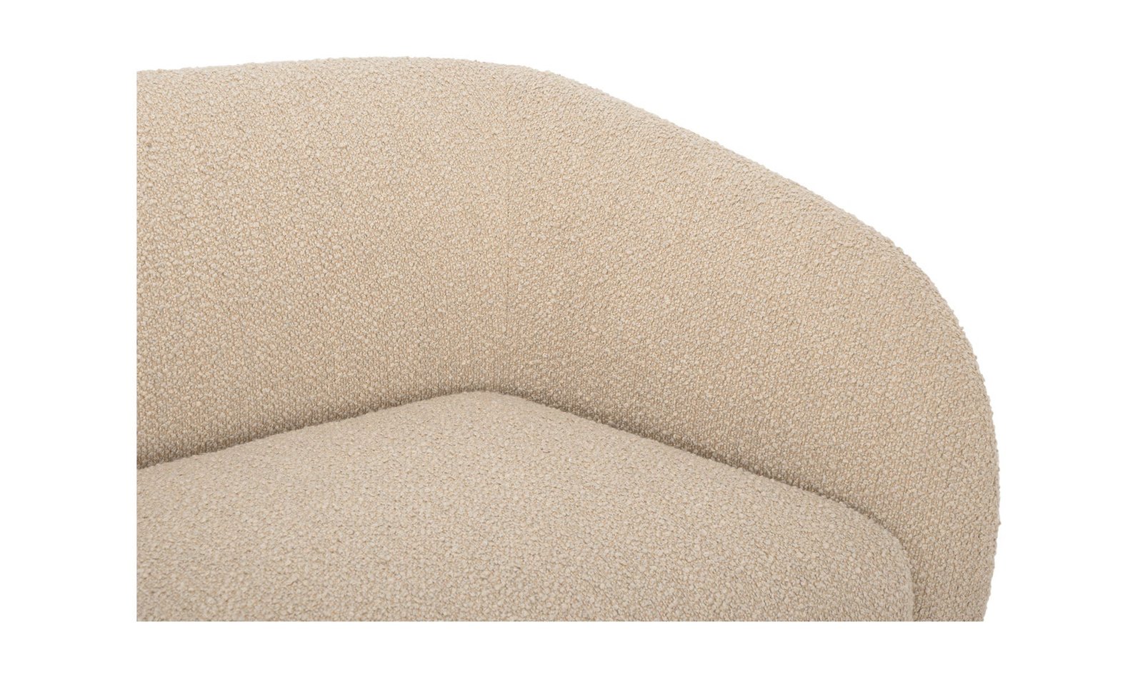 FAYE LEFT SECTIONAL BEIGE BOUCLE - Image 6