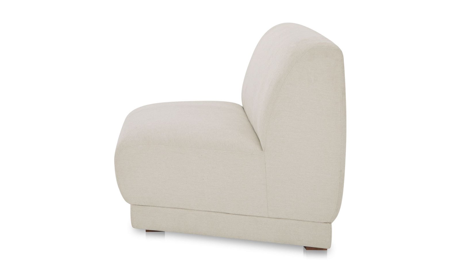 FRASER WEDGE SLIPPER CHAIR OFF WHITE - Image 3