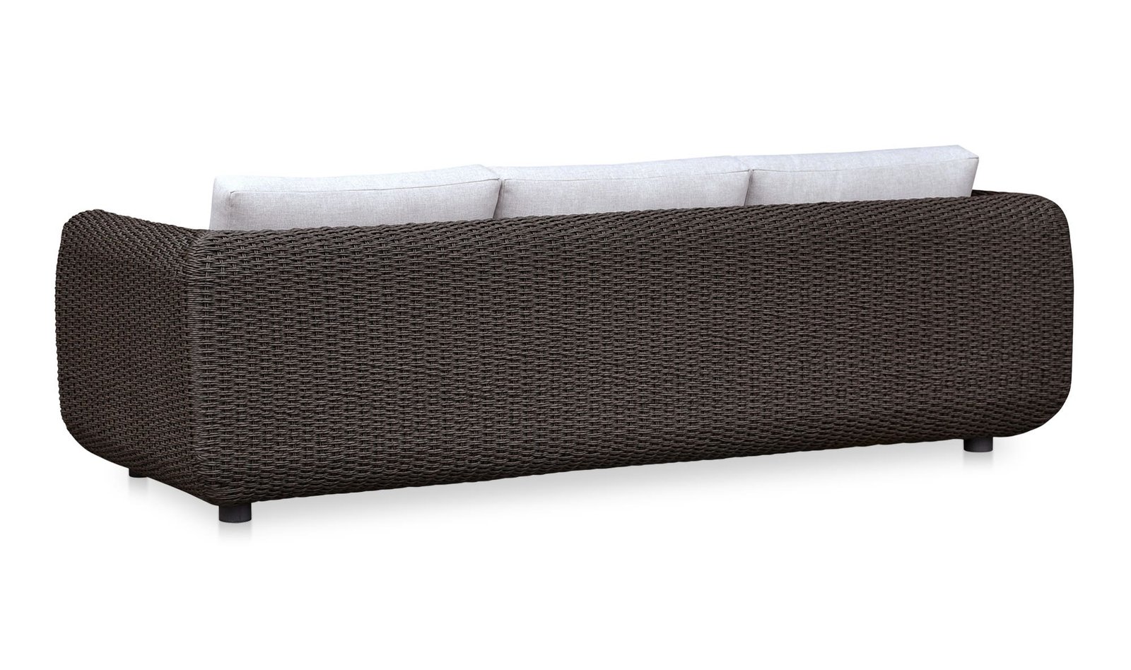 SOMA OUTDOOR SOFA DARK BROWN - Image 4