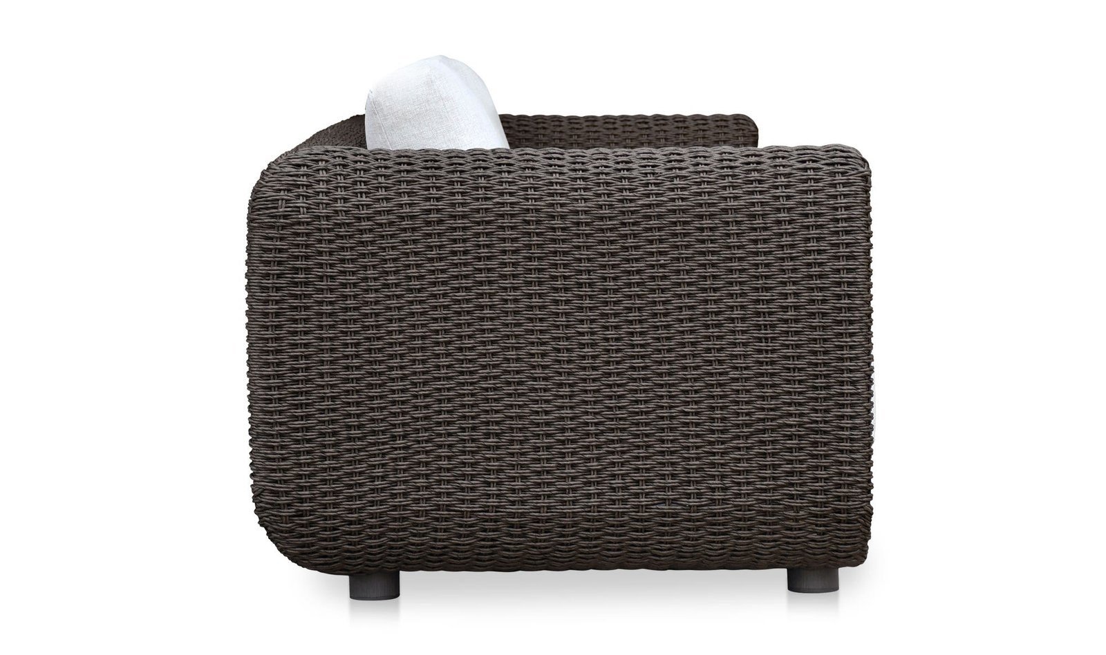 SOMA OUTDOOR SOFA DARK BROWN - Image 3