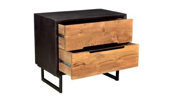 VIENNA NIGHTSTAND LIGHT BROWN - Image 4