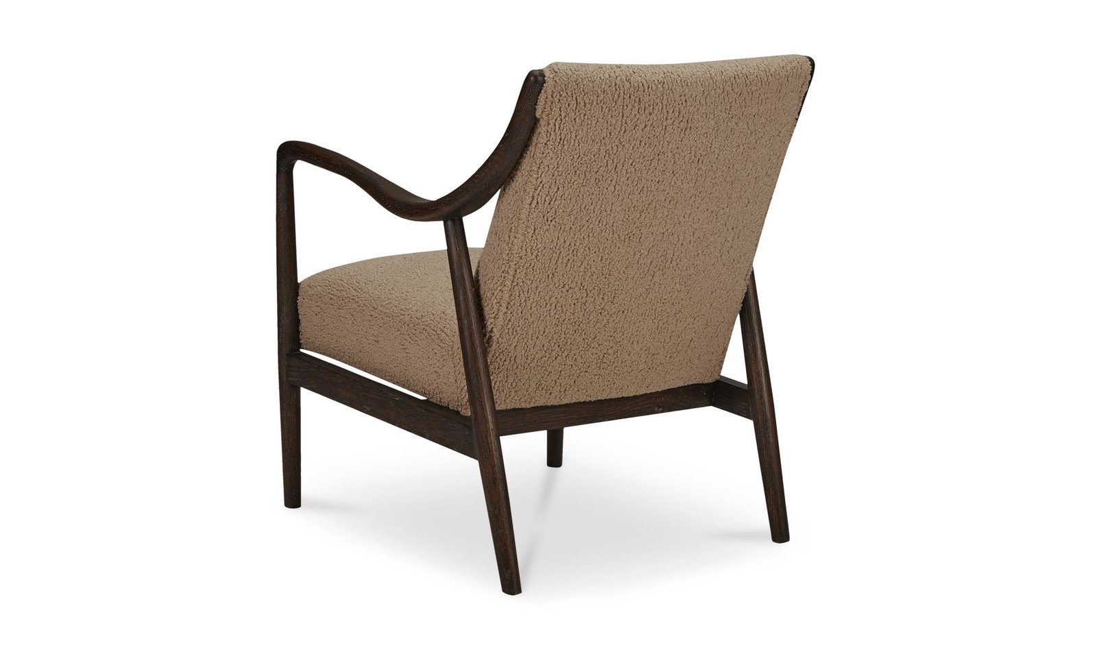 YATES ACCENT CHAIR FAUX SHEARLING BEIGE - Image 4