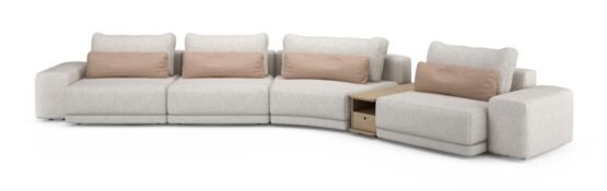 Milton 206" Modular Sofa