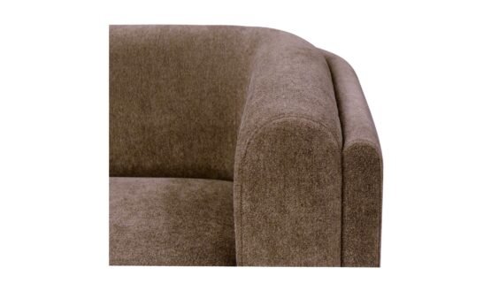 ALORA SOFA FABRIC OCHRE BROWN - Image 5