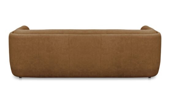 ALORA SOFA LEATHER TAN - Image 2