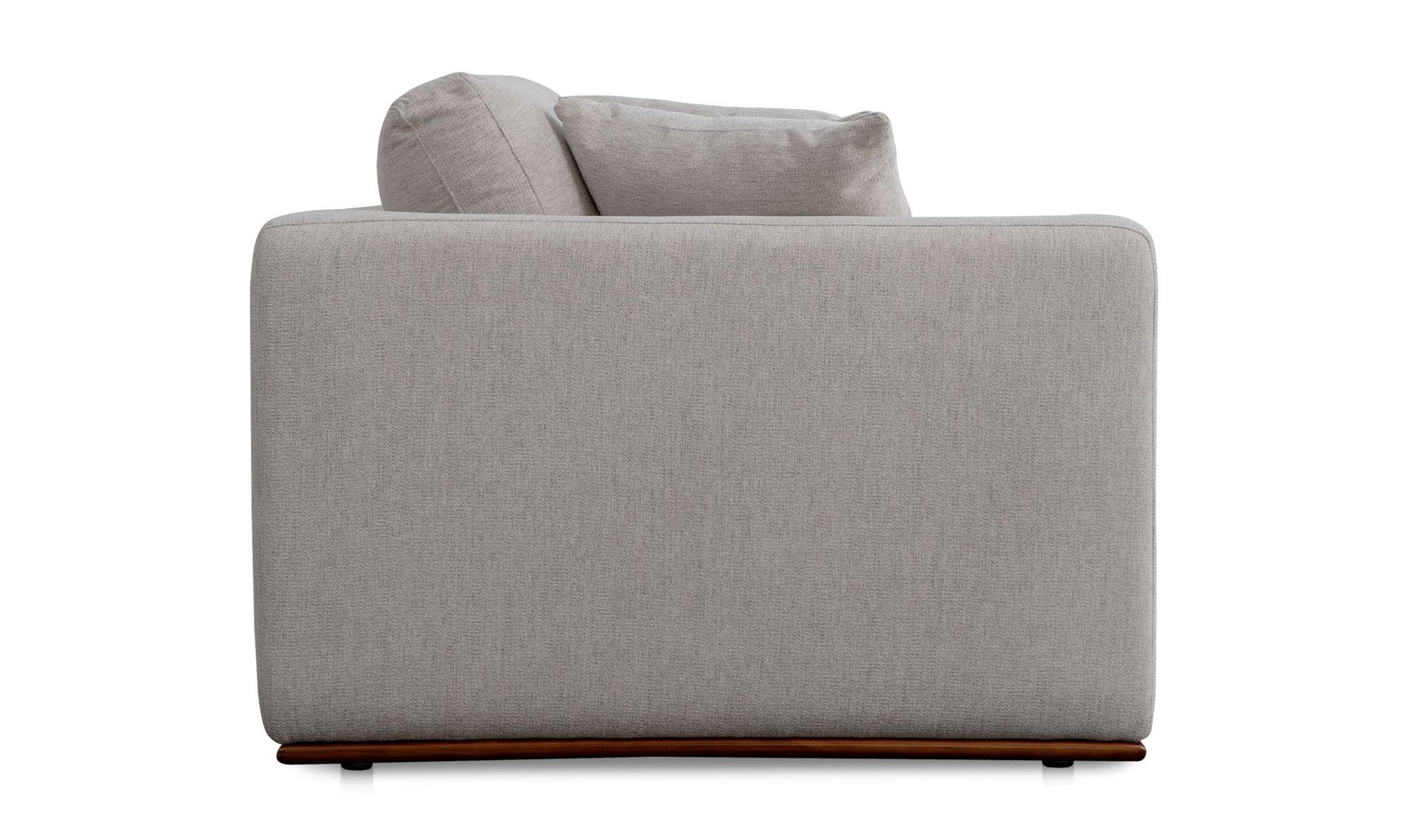 RUE LEFT ARM FACING CHAIR FLECKED GREY - Image 3