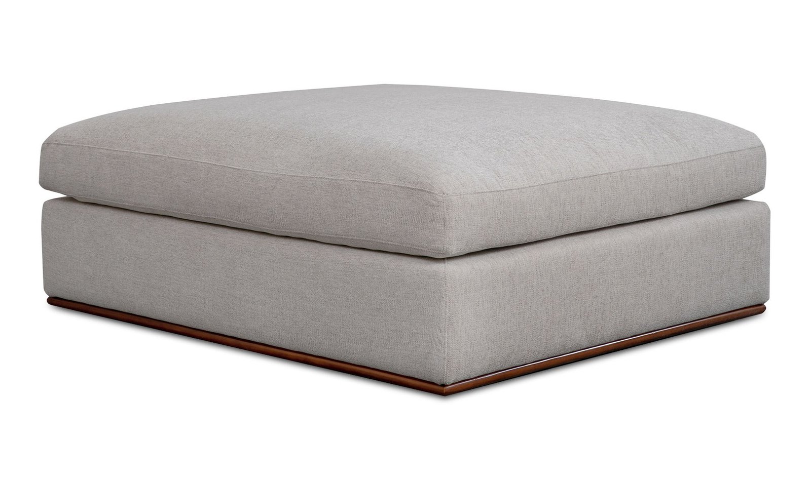 RUE OTTOMAN FLECKED GREY - Image 5
