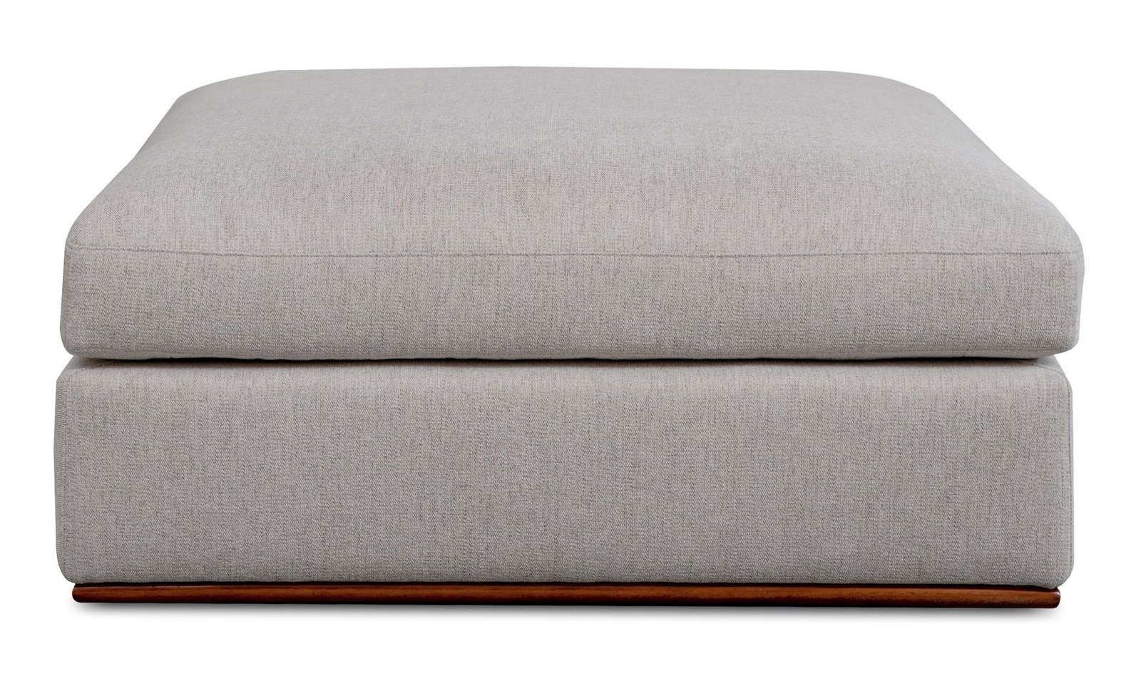 RUE OTTOMAN FLECKED GREY - Image 3