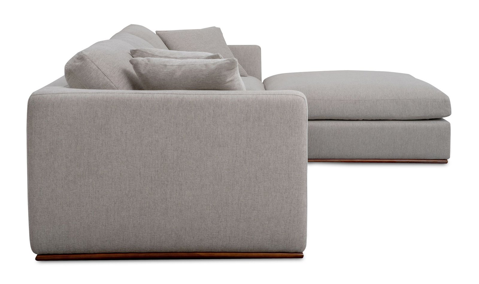 RUE LOUNGE MODULAR SECTIONAL FLECKED GREY - Image 3