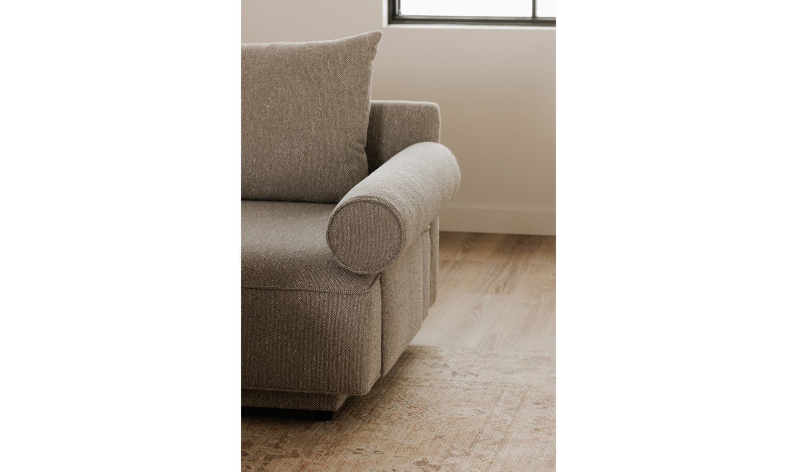 ROSELLO ARM CHAIR LIGHT GREY - Image 3
