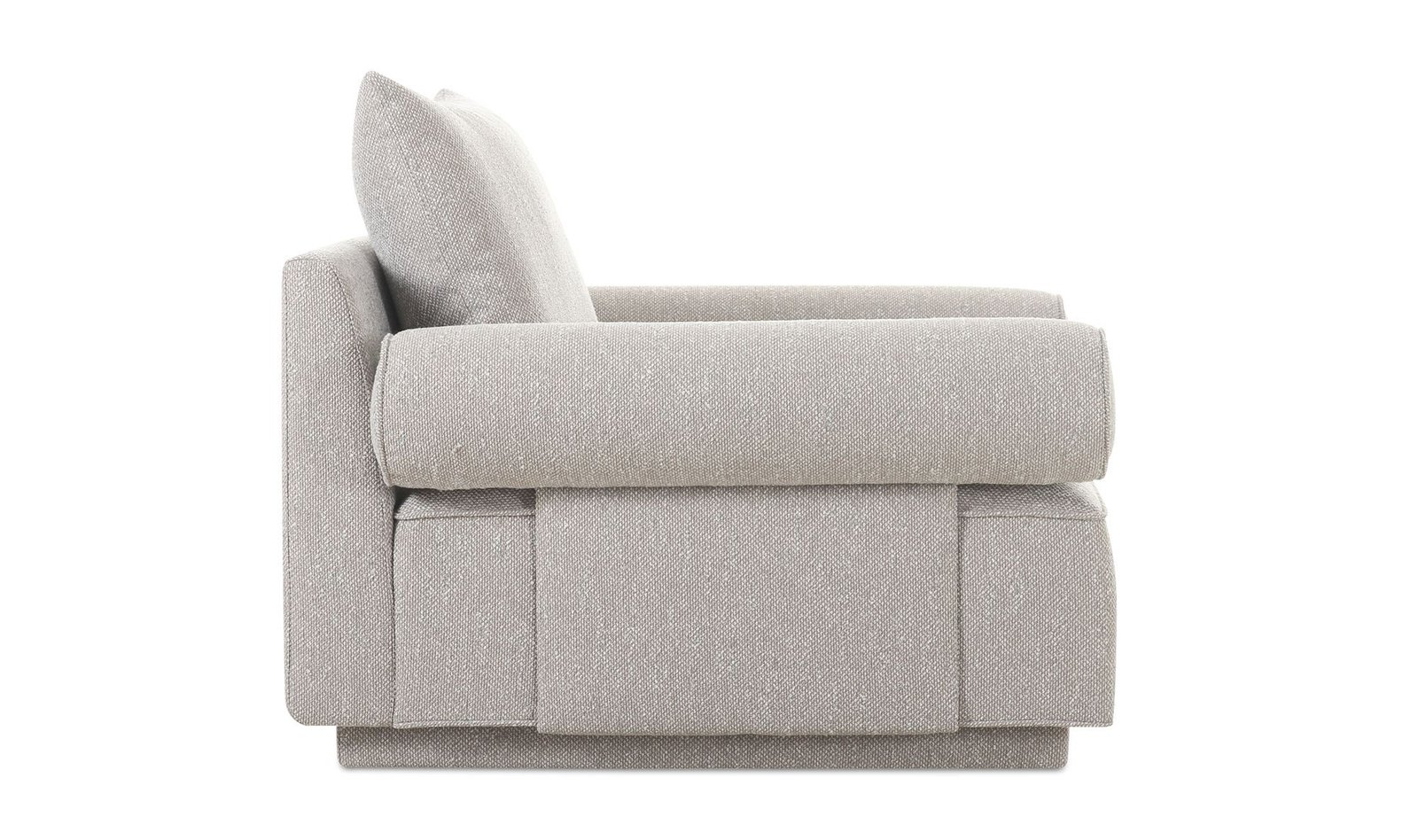 ROSELLO ARM CHAIR LIGHT GREY - Image 5