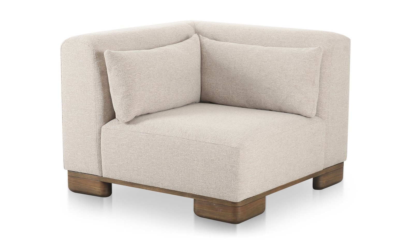 JUNE CORNER CHAIR OATMEAL - Image 4