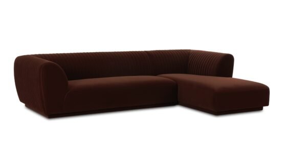 ZANDRO RIGHT SECTIONAL WARM BROWN - Image 4