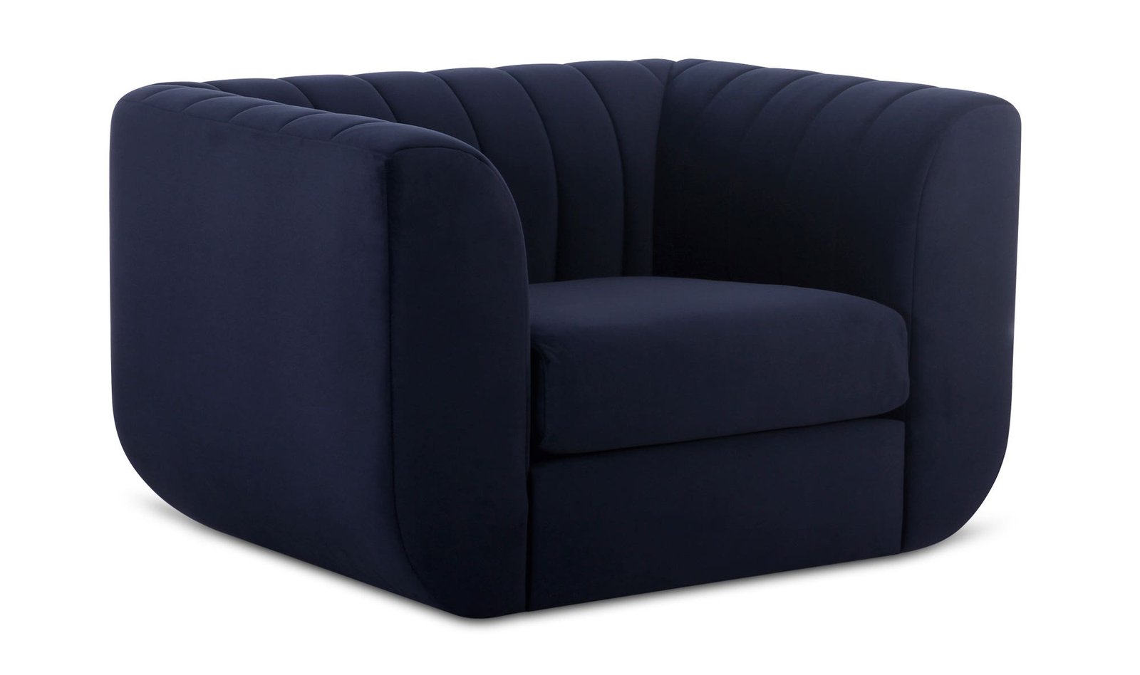 ROSY LOUNGE CHAIR DEEP BLUE - Image 3