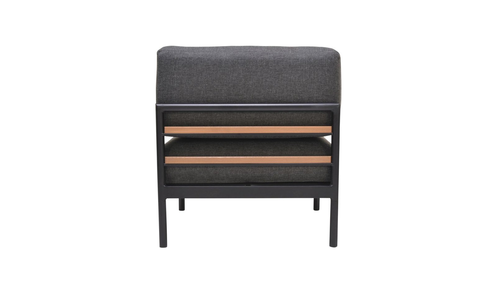 AETHER ARMLESS CHAIR OCEAN GREY CHARCOAL GREY - Image 4