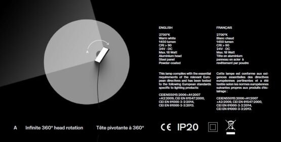 Piazza Magnetic lamp - Bed - Image 4