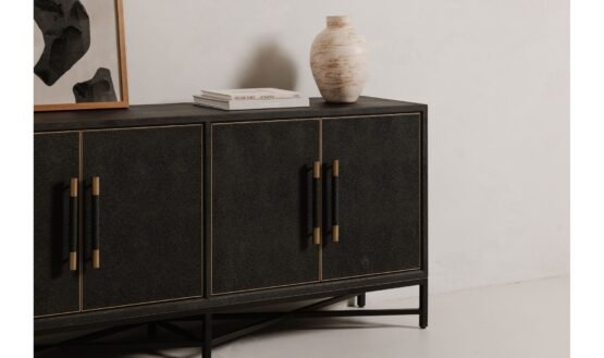 MAKO SIDEBOARD BLACK GREY - Image 3