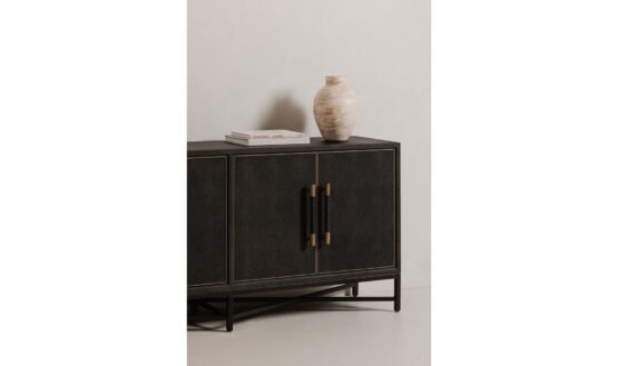 MAKO SIDEBOARD BLACK GREY - Image 4