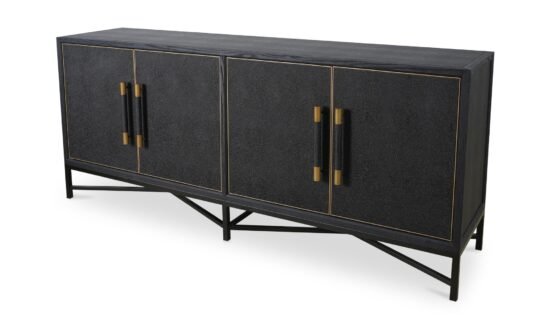 MAKO SIDEBOARD BLACK GREY - Image 5