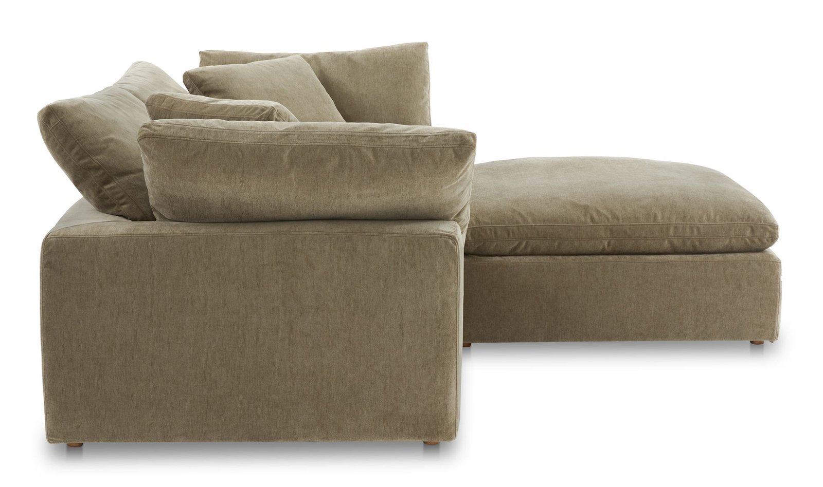 CLAY NOOK MODULAR SECTIONAL DESERT SAGE COASTSIDE SAND - Image 3