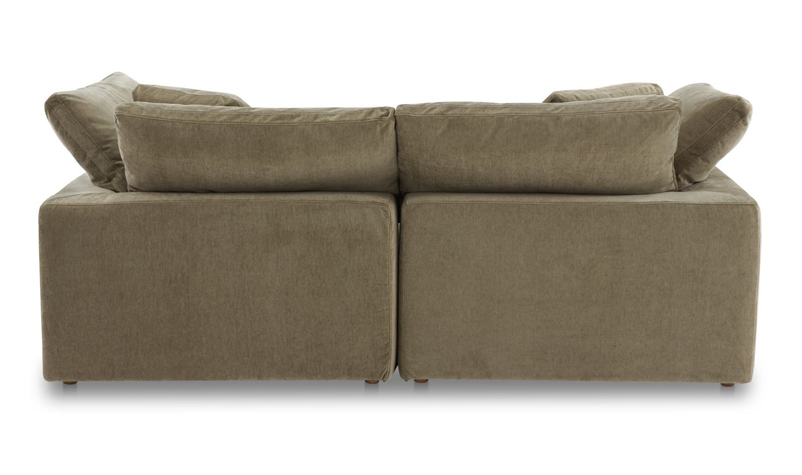 CLAY NOOK MODULAR SECTIONAL DESERT SAGE COASTSIDE SAND - Image 4