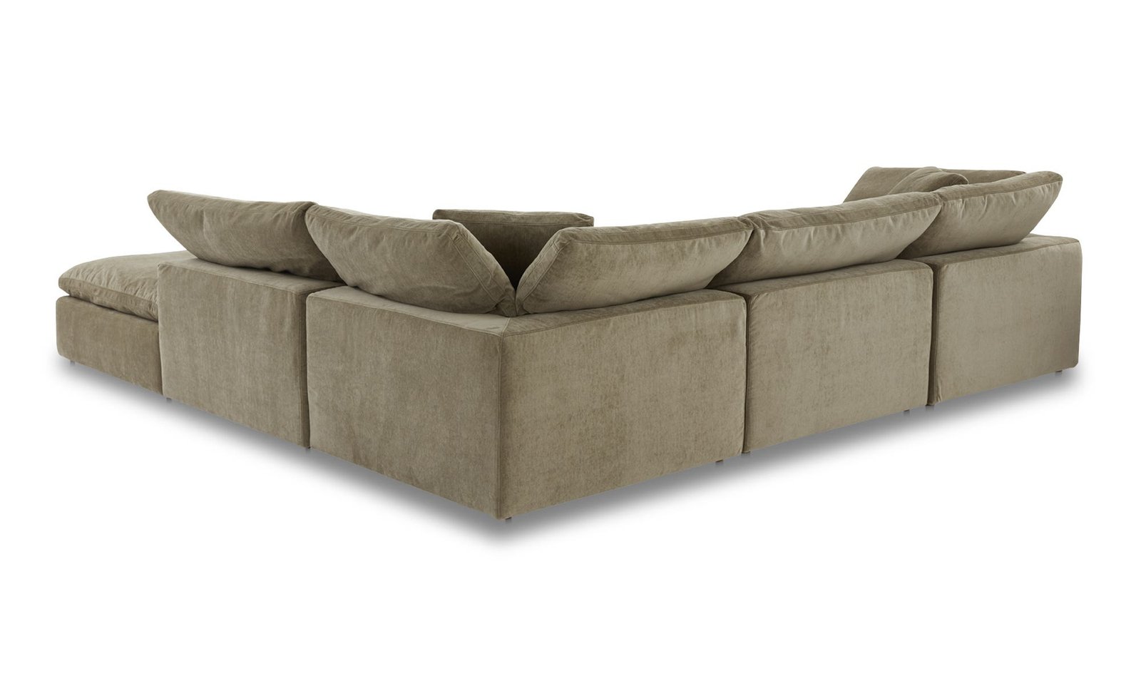 CLAY DREAM MODULAR SECTIONAL DESERT SAGE COASTSIDE SAND - Image 5