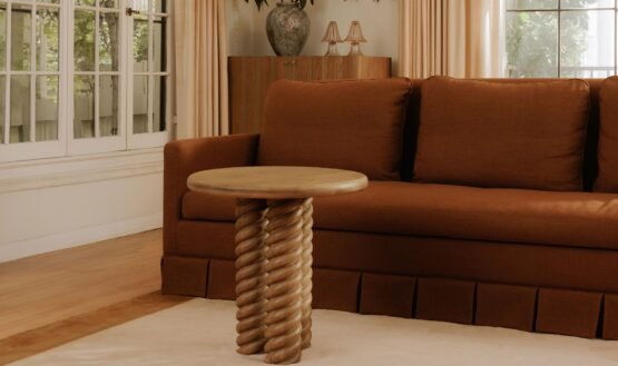 TRECCIA SIDE TABLE OAK - Image 2