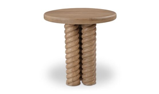TRECCIA SIDE TABLE OAK