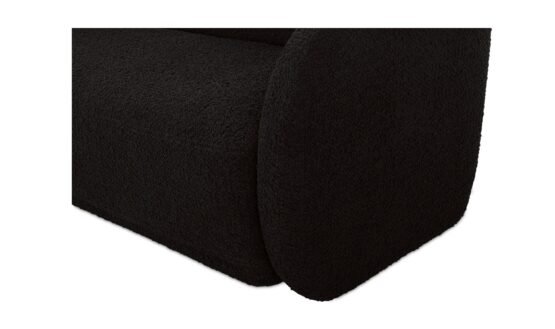 FAYE SOFA BLACK BOUCLE - Image 5