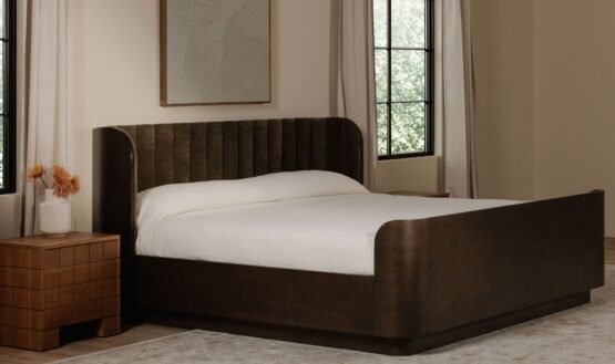 SCARLETTE QUEEN BED CEDAR GREEN - Image 3