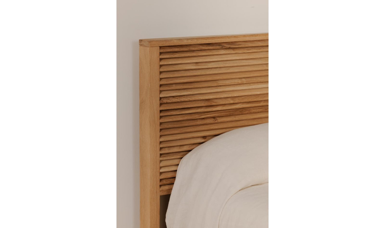 TEEDA KING BED NATURAL BROWN - Image 5