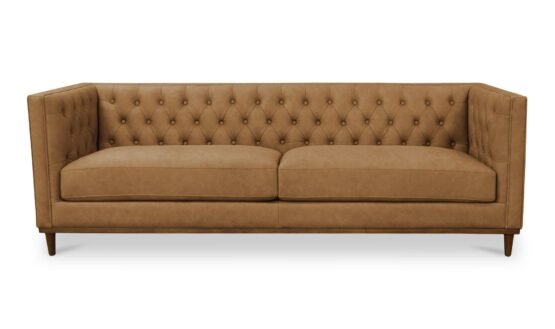 FIELDER SOFA LEATHER TAN