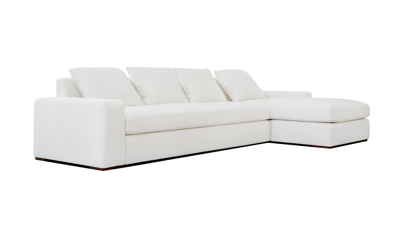 THOMAS RIGHT SECTIONAL IVORY - Image 4