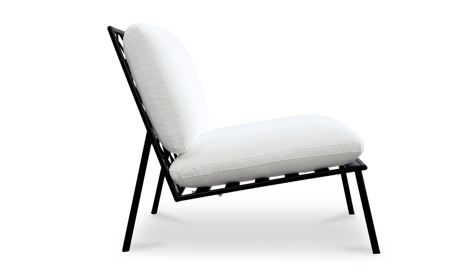 SALMA OUTDOOR ACCENT CHAIR WHITE - Image 3